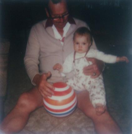 Papa and Danielle 1985